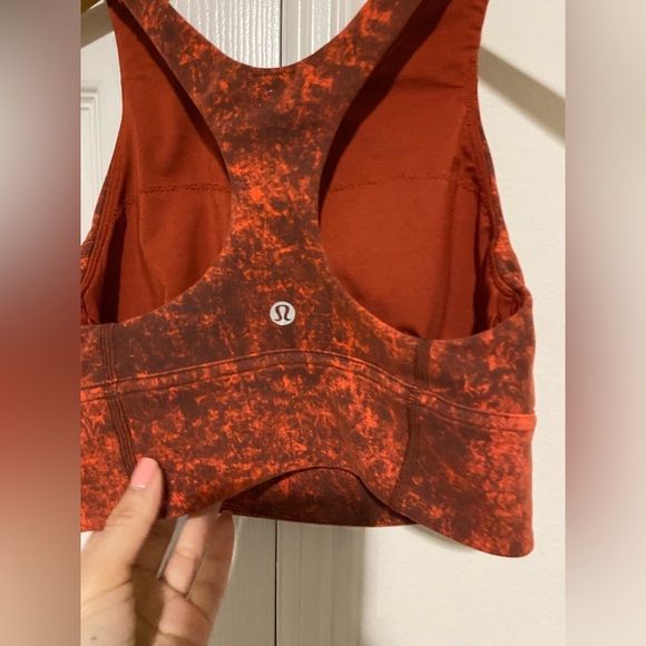 Lululemon WUNDER TRAIN HIGH NECK BRA - SIZE 6 - Picture 2 of 8
